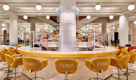 fendi café selfridges menu|fendi pop up shop.